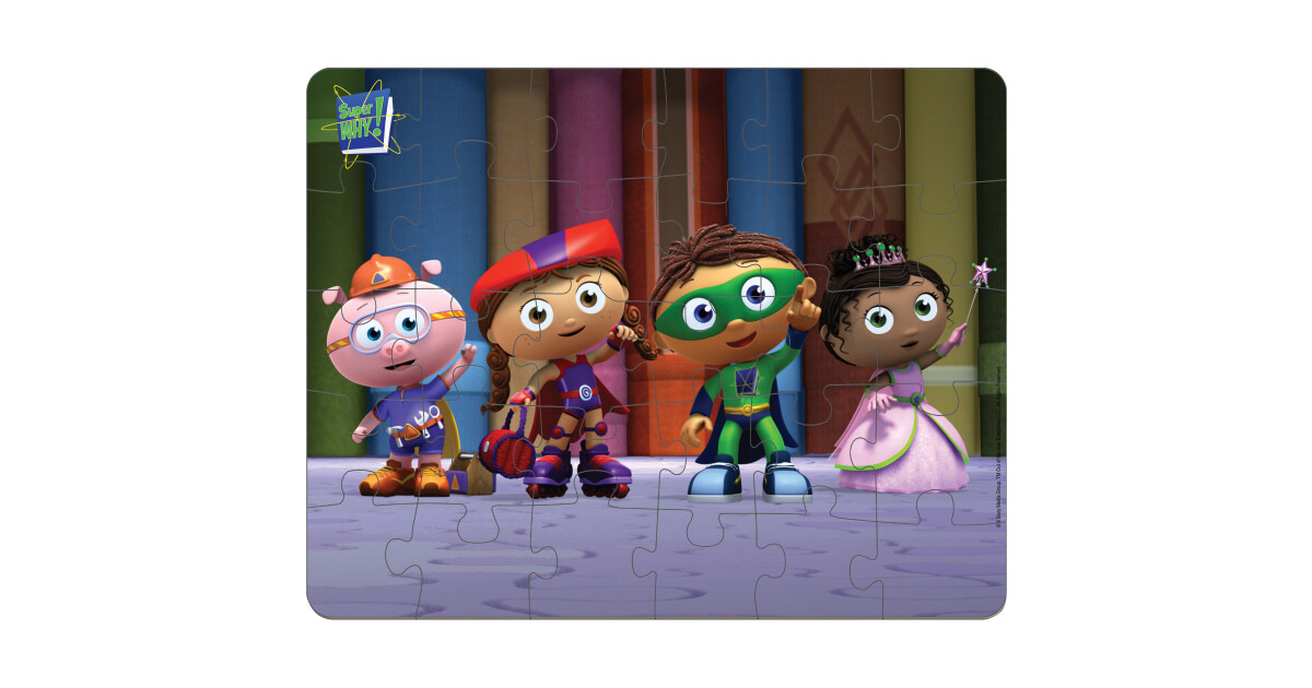 Super WHY! 30-Piece Kid's Puzzle | Super WHY'S Comic Book